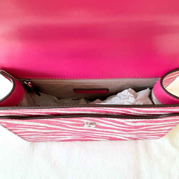 Michael Kors Zebra Print Crossbody Bag - Picture 11 of 16